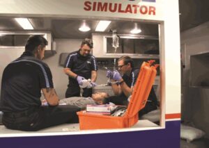 paramedic-students-in-ambulance-simulator