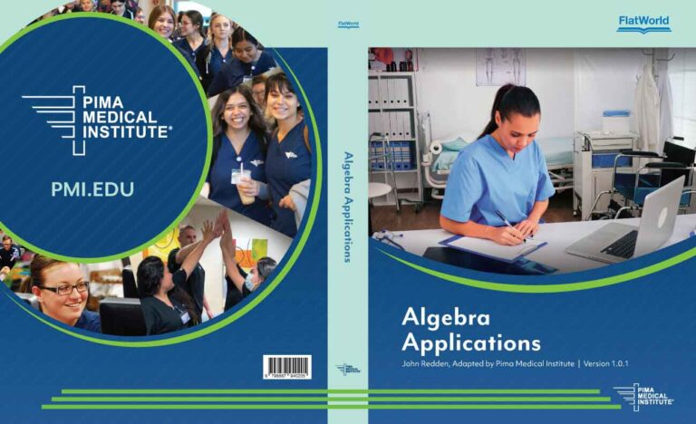 Front Cover of Algebra Textbook