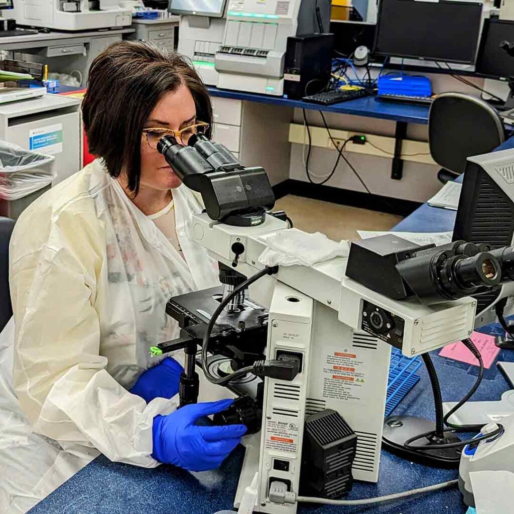 This Graduate Found Her Calling as a Medical Lab Technician