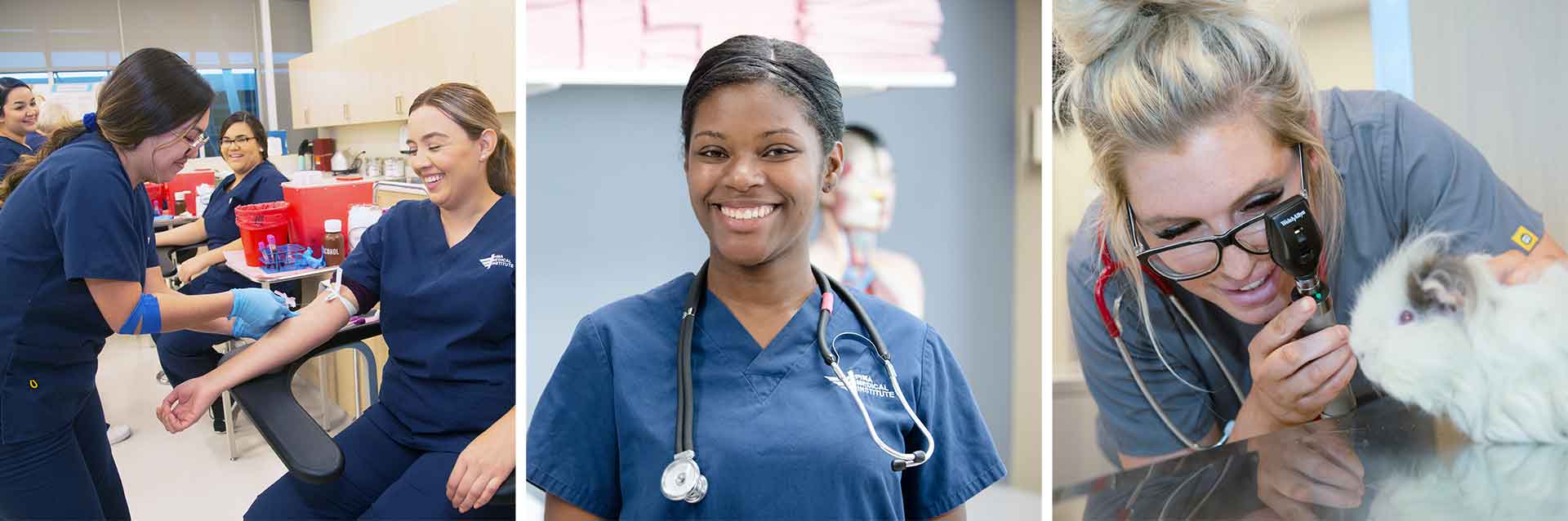 photos of Pima Medical students